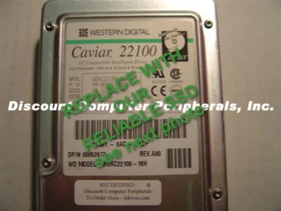 Replace Worn Out WDAC22100 AC22100 3.5 IDE Drive with CF SSD 4GB 40 PIN IDE Card - Image 1 of 2