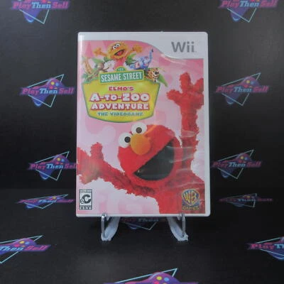 Reacondicionado Sesame Street Elmos A-to-Zoo Adventure Nintendo Wii Completo - 1... Foto 1 de 4