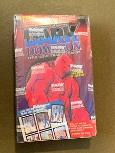 Tarjetas coleccionables oficiales selladas de Dark Dominion 1993 sin abrir - Imagen 1 de 3