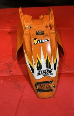 2010 KTM 50SX 50 SX MINI REAR FENDER 45208013000X4 - Image 1 of 4