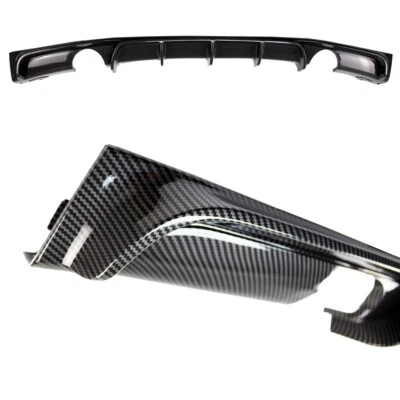 ZUBEHÖR Difusor trasero Sport Performance Carbon Look brillo se adapta a BMW F30 F31 paquete M
