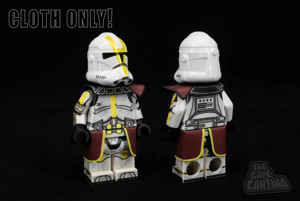 para Minifigura Star Wars 327th Star Corps Clon Capa Personalizada Tela Solo-NUEVO Foto 1 de 1