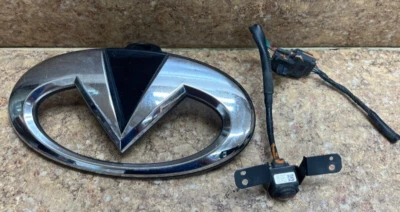 🧲2009-2017 Infiniti QX70 FX35 FX37 FX50 Front Grille Chrome Emblem With Camera - Изображение 1 из 4