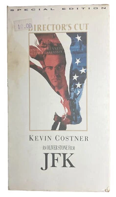JFK Director's Cut (1991) 2-Tape VHS Box Set Oliver Stone Kevin Costner Thriller - Image 1 of 4