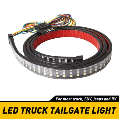 LED Tailgate Light Bar Strip Brake Reverse Turn Signal For Chevy Silverado GMC - Image 1 of 4