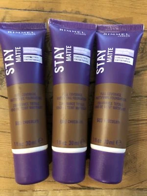 Rimmel London основа под макияж матовый мусс 603 шоколад упаковка 3 шт. - Изображение 1 из 2