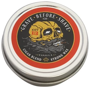 Grave Before Shave Cigar Blend Strong Hold Mustache Wax 1 OZ. Tin