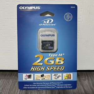 Olympus 2GB XD-Picture Type M+ Card 202425 HIGH SPEED NEW VGA 30fps