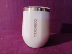 Corkcicle Stemless 12 oz-355 ml Unicorn Magic (blanco brillante/brillo) ¡Excelente condición! - Imagen 1 de 3