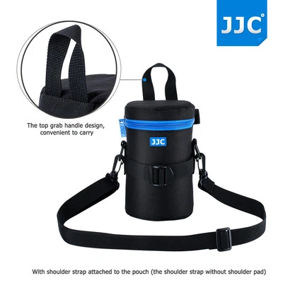 80x155mm Deluxe Lens Pouch Case Bag for Nikon Canon Sony Fujifilm Tamron Lens - Image 1 of 4