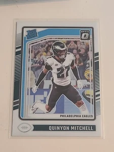 2024 Donruss Optic Quinyon Mitchell Base Philadelphia Eagles #282 Rookie - Picture 1 of 1