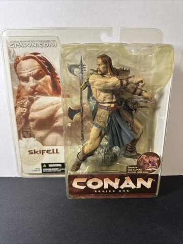 SKIFELL Conan The Barbarian Series 1 2004 Mcfarlane Toys Spawn Action Figure New Cover