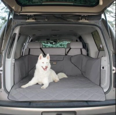 K&H Quilted Gray Cargo Pet Cover for Mid-sized SUV's 52x40x18 inches #7867 NEW! - Image 1 of 4