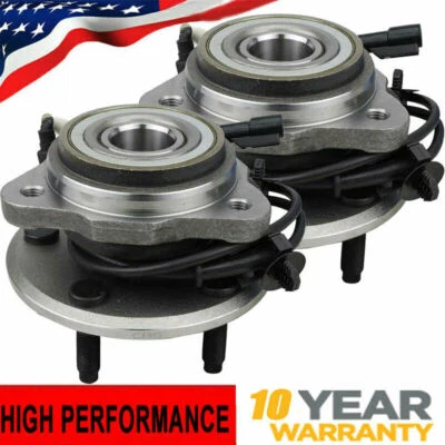 Buje de cojinete de rueda delantera para Ford Explorer Ranger Mercury Mountaineer 4x4 paquete de 2 Foto 1 de 4