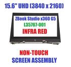 L35767-001 Hp Zbook Studio G5 Uhd 4K Led Lcd Screen Complete Hinge Up Display