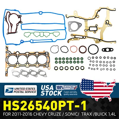 Juego de juntas de culata MLS NUEVO para Chevrolet Trax/Sonic/Cruze Buic 2011-2016 kits de 1,4 L Foto 1 de 4