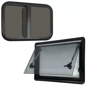 Camper Van Motorhome Cassette Windows Hinged & Sliding Conversion Caravan Blind - Picture 1 of 44