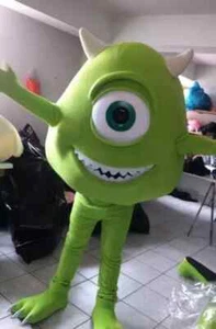 Mike Monstruo Mascota Disfraz Parte Vestido Elegante Halloween Mascota Disfraz - Imagen 1 de 4