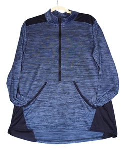 Champion Athletic Top Womens 2xl Blue Performance Pockets Gym Hike Lightweight - Picture 1 of 10