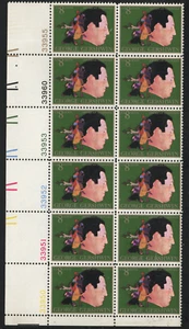 ALLY'S US Plate Block Scott #1484 8c George Gershwin [12] MNH F/VF [W-41a] - Picture 1 of 1