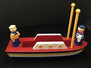 Avon Down By the Sea Nautical Boat Napkin Holder w/Sailor Salt & Pepper Shakers - Picture 1 of 12