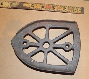 Antiker Eisenhalter Gusseisen Ständer Auflage - Bild 1 von 2