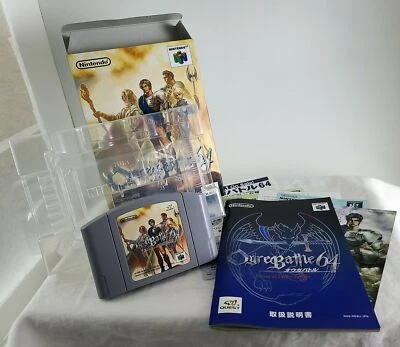 Ogre Battle Nintendo 64 N64 RARE Japan JP Japanese Import  - Image 1 of 4