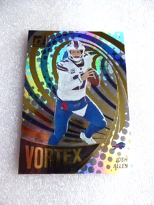 2023 Josh Allen Vortex Panini Donruss Football #VOR-4 Insert Bills - Picture 1 of 2