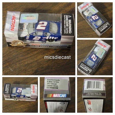 XRARO Gold Series 2012 Brad Keselowski #2 Miller Retro Dodge 1:64 Penske Nuevo en caja Foto 1 de 4