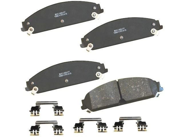 Juego de pastillas de freno delanteras Bendix 62236QTTP 2006 2007 2008 para Chrysler 300 2005-2018 Foto 1 de 2