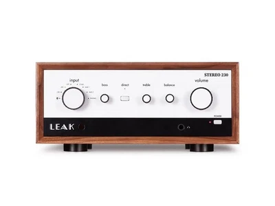LEAK - STEREO 230 WOOD - Amplificatore Integrato Hi-End Walnut - Immagine 1 di 3