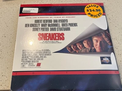"Sneakers" Letterbox Laserdisc LD - Robert Redford New And Sealed - Image 1 of 2