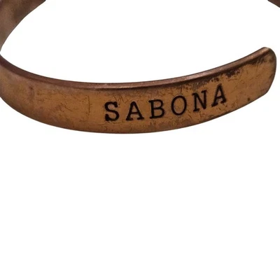 Pulsera Sabona London Cobre Vintage, Pulsera Cobre Hecha en EE. UU. LEER Foto 1 de 4