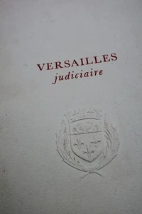 VERSAILLES judiciaire 5 cuivre originaux de M.Lefebvre 1971 - Picture 1 of 5