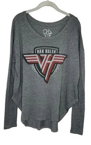 Camiseta de manga larga con logotipo de Van Halen de Chaser Brand años 80 Heavy Metal Band Tee L - Imagen 1 de 8