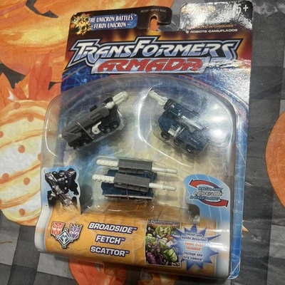 2003 Transformers Armada Broadside, Fetch & Scattor Night Attack Mini-Con Team B - Image 1 of 3
