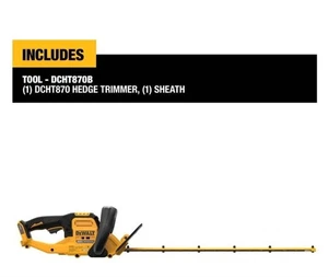 Herramienta de cortasetos Dewalt FLex Volt 60V Max 26 pulgadas solo DCHT870B (OB) - Imagen 1 de 4