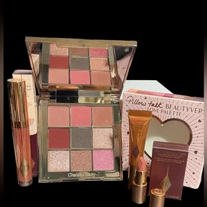 Charlotte Tilbury Konvolut Beauty Palette und Lip 4 Stück Set - Bild 1 von 6