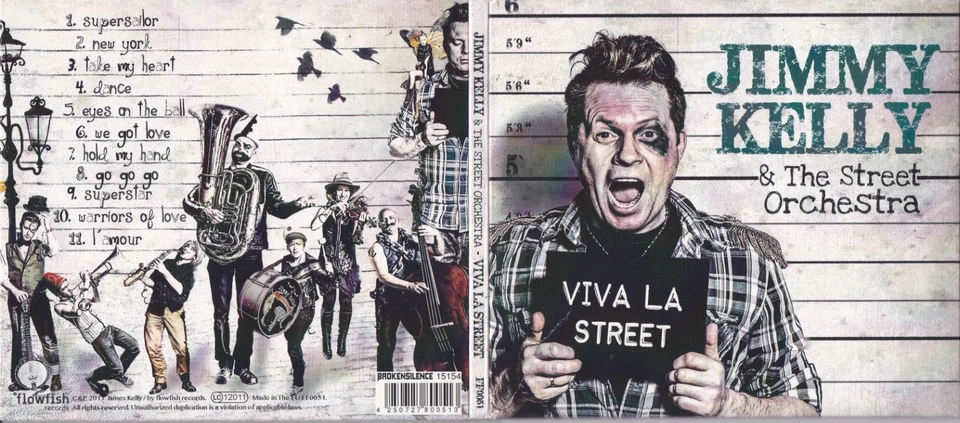Jimmy Kelly The Street Orchestra - Viva La Street   (11 Track CD) Digipak - Bild 1 von 1