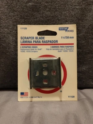 Lâmina raspadora de quatro bordas 1,5 polegadas - Hyde Tools modelo 11120 - Imagem 1 de 2