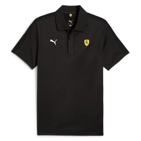 Polo - Ferrari Race in lycra ORIGINALE PUMA Cavallino nera  Donna Uomo - Immagine 1 di 1
