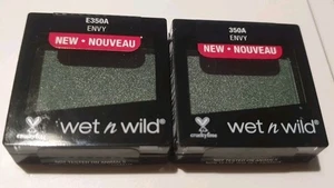 Wet N Wild Color Icon Eyeshadow glitter ENVY highly pigmented NEW SEALED 2pcs - Picture 1 of 5