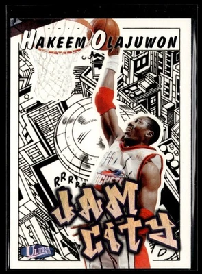 Fleer Ultra Jam City Hakeem Olajuwon Houston Rockets #5 JC 1997-98 Foto 1 de 2