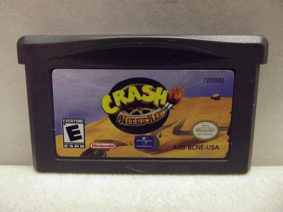 NINTENDO GAMEBOY ADVANCE CRASH NITRO KART - Image 1 of 1