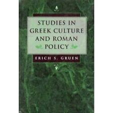 Studium der griechischen Kultur und römischen Politik-Taschenbuch/Broschiert NEU gruen, Eric
