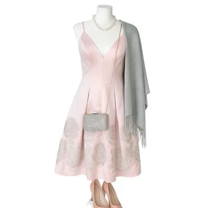 Carmen Marc Valvo Infusion Fit & Flare Cocktail Dress – Sz 10 – $338 Retail —NWT - Picture 1 of 12