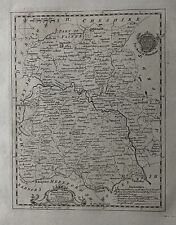 Antique Map Of Shropshire By Thomas Kitchin c1786