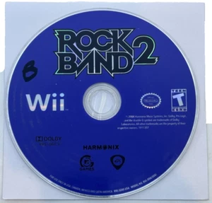 Rock Band 2 - Nintendo Wii Music Rhythm Game Disc Only (2008) - Picture 1 of 1