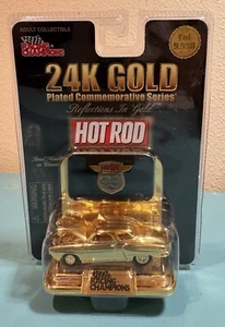Racing Champions 24K Gold Hot Rod Mag 50th Anniversary Diecast 1:64 1998 - Picture 1 of 3