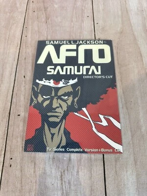 AFRO SAMURAI Director's Cut DVD Complete Series 1-5 + Bonus CD - RARE - Mint Con - Image 1 of 4